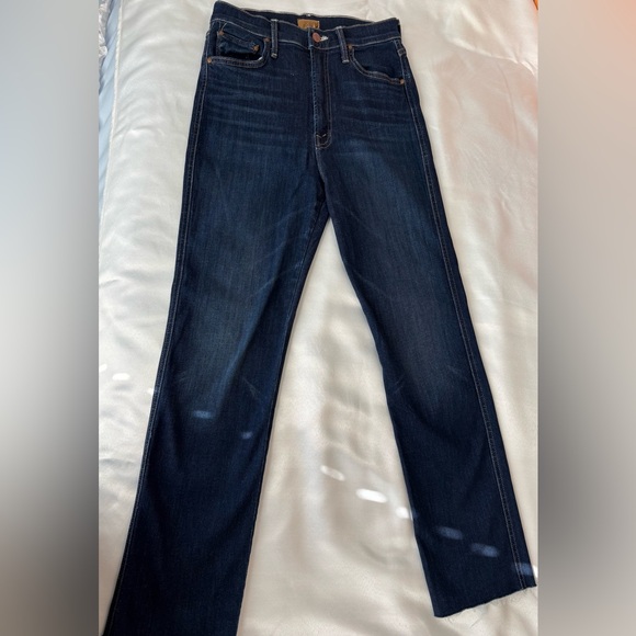 MOTHER Jeans SZ25 High Waisted Double Rider Skimp - Picture 7 of 13